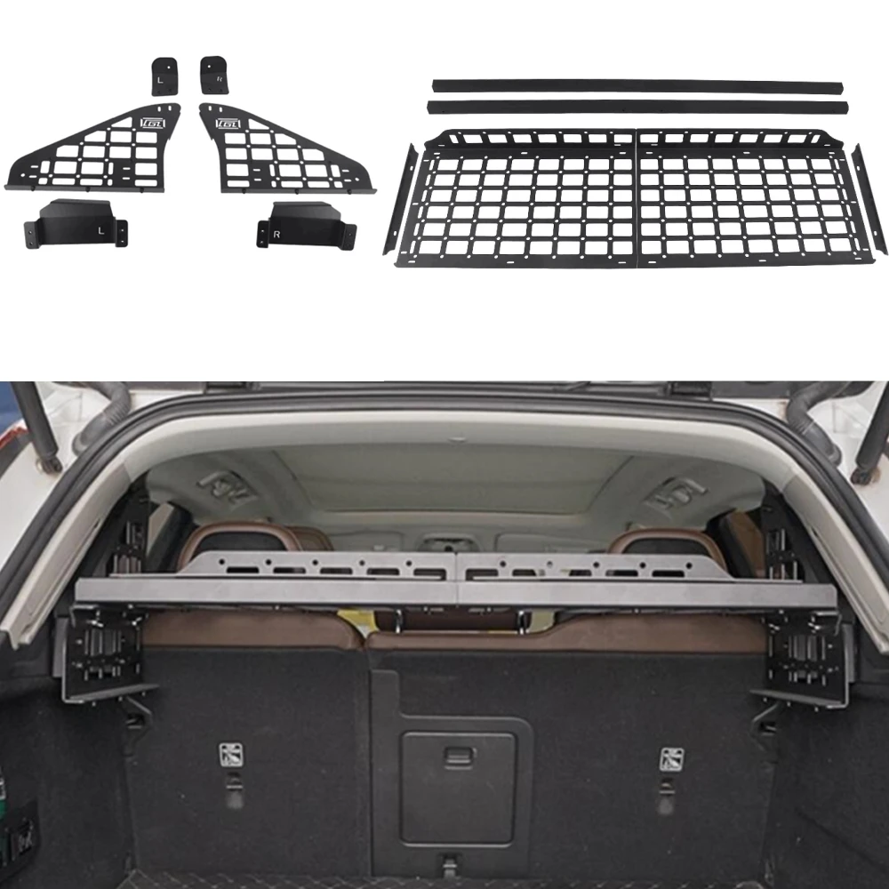 

CGZ Molle Panels for Volvo XC60 2018-2024 Rear Trunk Shelf Storage Cargo Organizers Rack