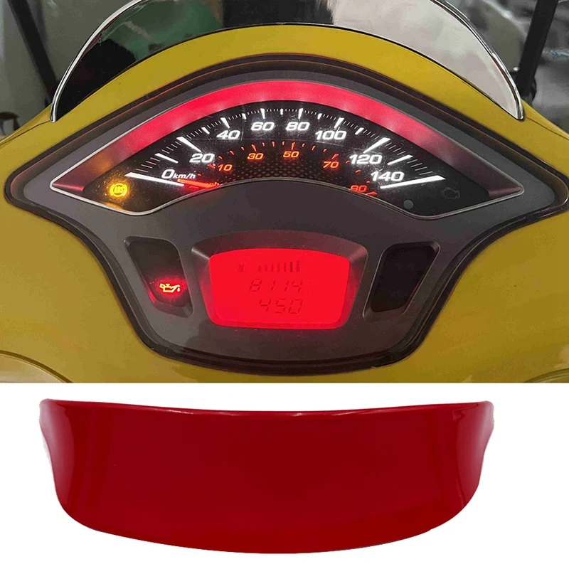 Motorcycle Scooter Speedometer Housing Instrument Cover Speedometer Frame Cowl For VESPA Sprint 150 2013-2022