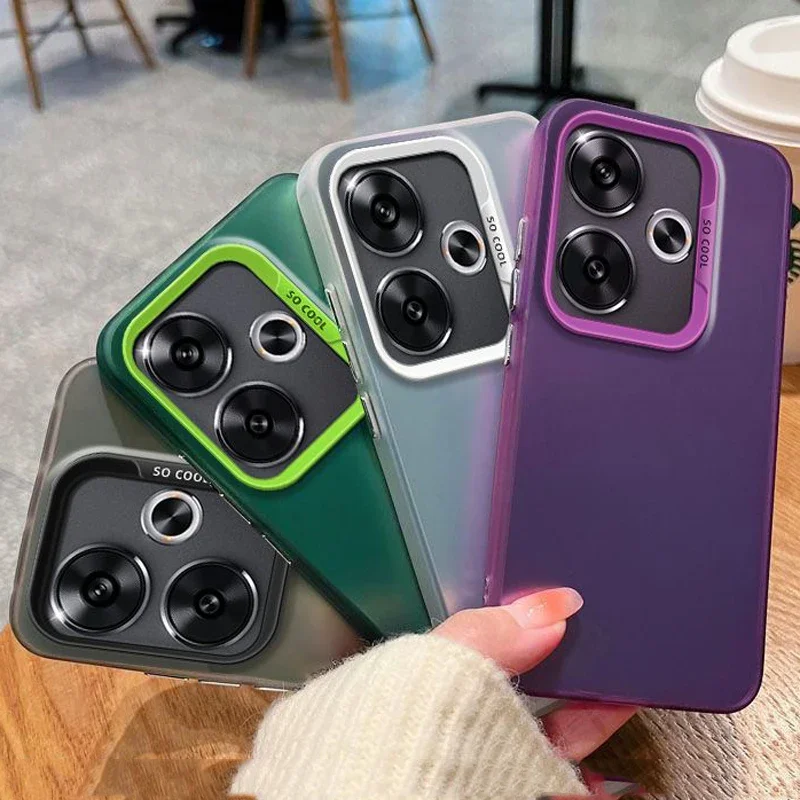 Чехол для телефона Infinix Hot 30i 30 X669 X669C X669D X6831 Cover Infinix Hot 30 4G Metallic Aurora Matte Cover