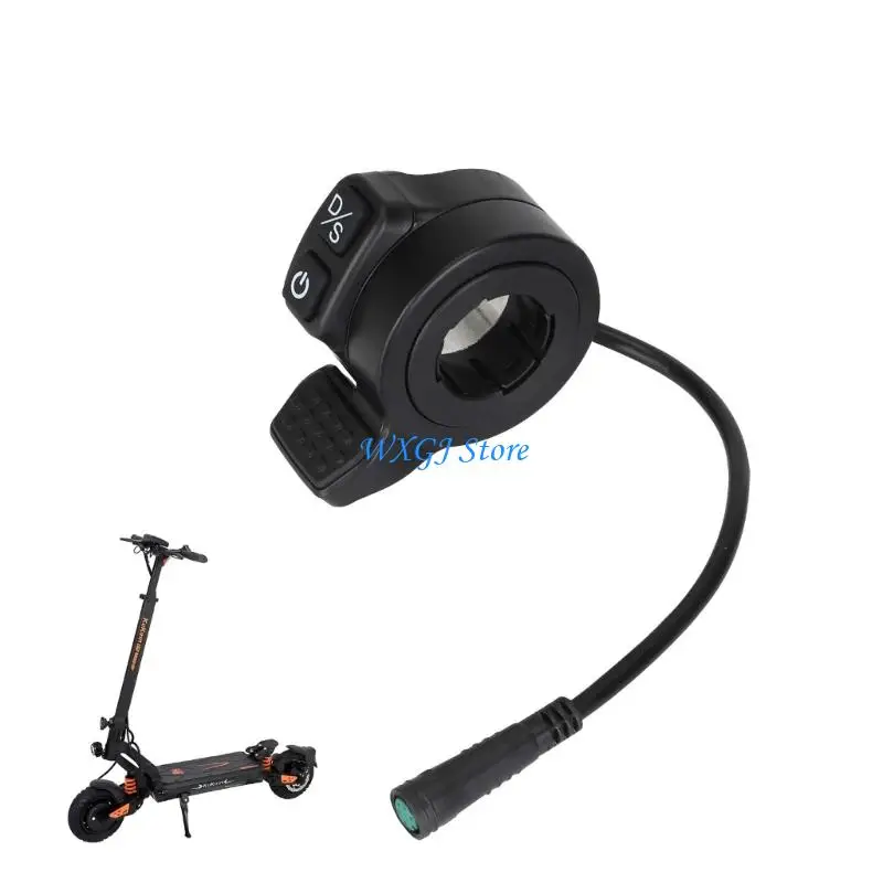 

37JE Weatherproof Electric Scooters Throttle Controllers Seamless Acceleration ABS Construction