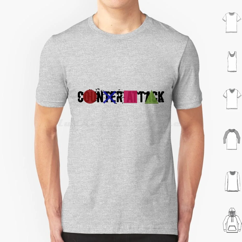 Counter Attack T Shirt 6xl Cotton Cool Tee Attack Counter Games Military Counter Attack Csgo Navy Sport Israel Sports Strike