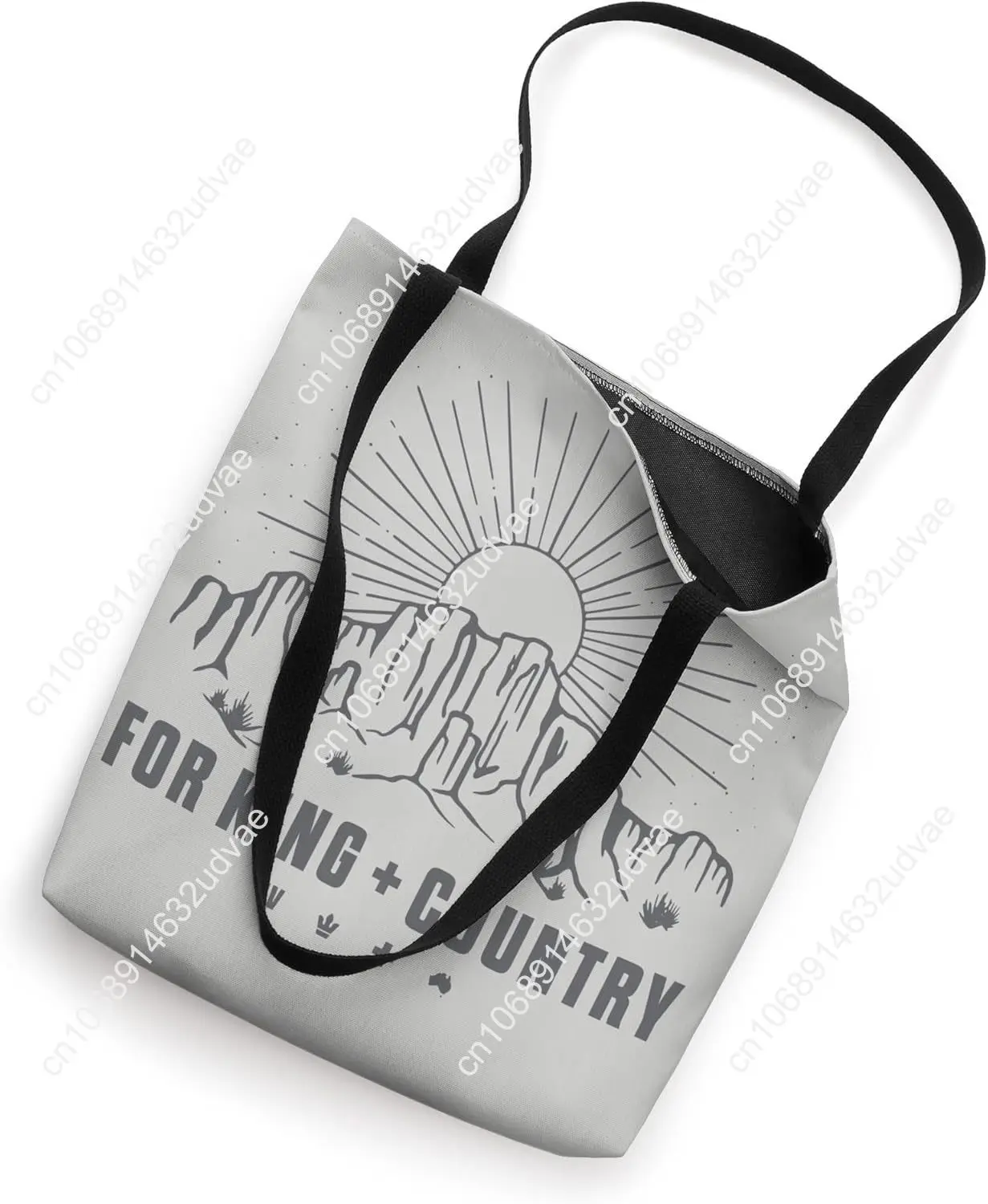 Сумка-тоут для короля и страны в пустыне