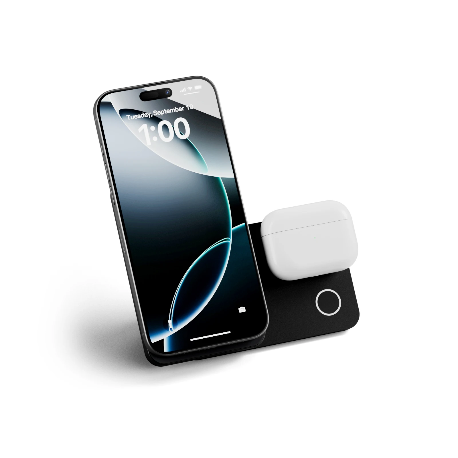 FlexPow 3-in-1 Wireless Magnetic Power Bank Transformable Portable Charging Stand for iPhone Magnetic Wireless Charger Pad Base