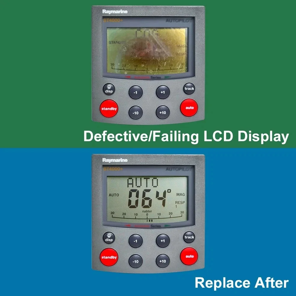 Display für Raymarine / Autohelm ST4000+ Autopilot-Steuergerät Reparatur – Detail 3