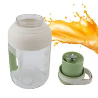 Exprimidor portátil, licuadora, botella de gran capacidad, recargable, inalámbrico, para viajes al aire libre, para batidos