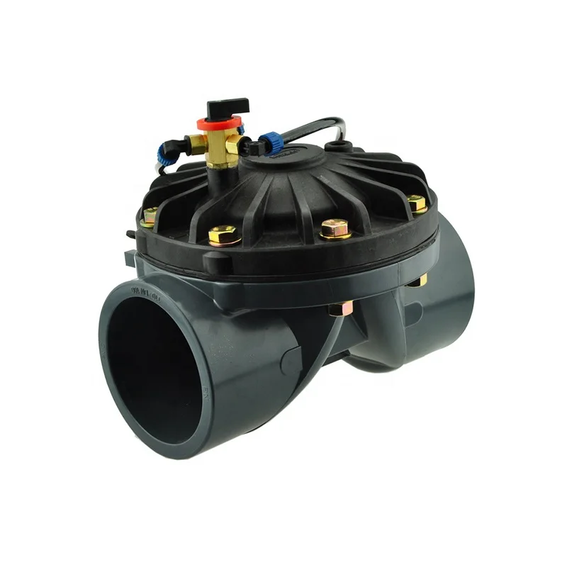 4 Inch Irrigation Electric Solenoid Control Valve Hydraulic On/off Plastic Valve
