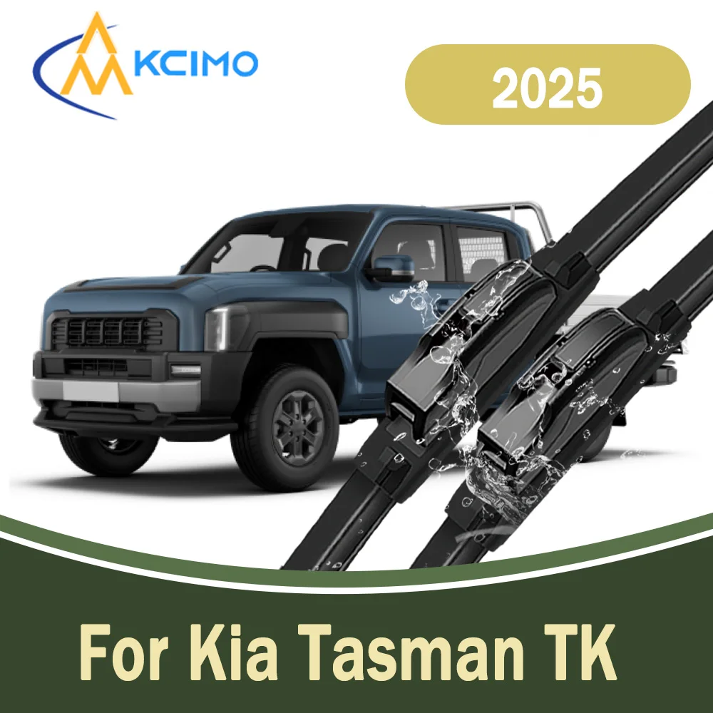 

All-Weather Front Windscreen Wiper Blades For Kia Tasman TK 2025 Silent High Quality Car Windshield Replacement Parts 2Pcs