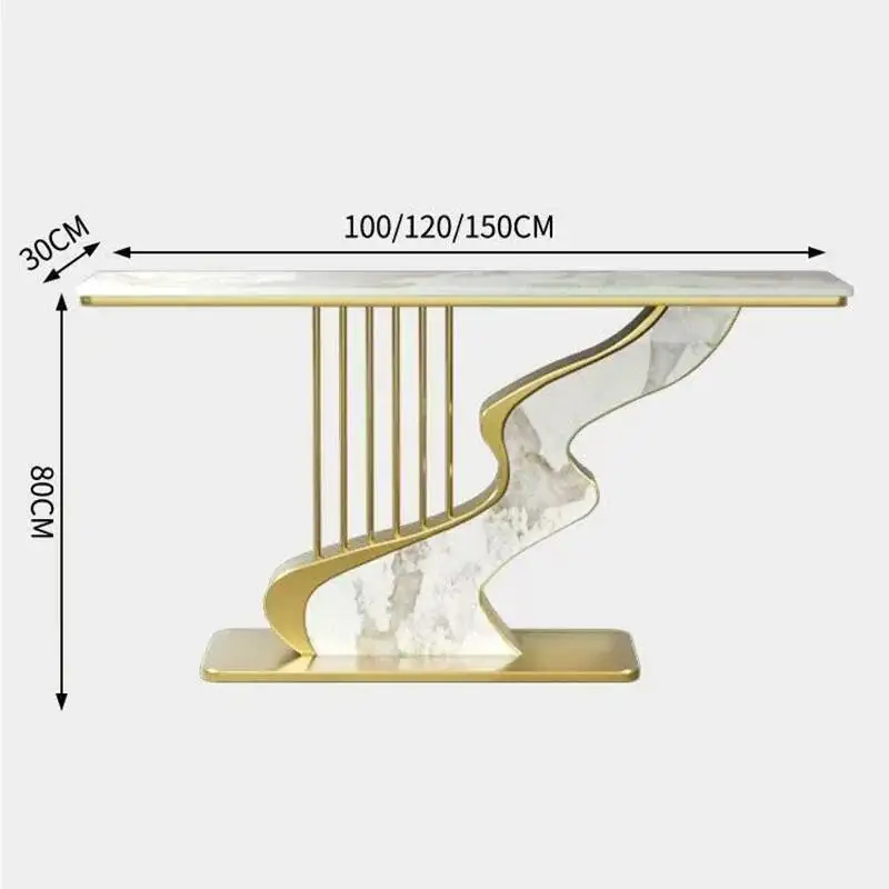 

Beauty Unique Console Tables Modern Simple Premium Minimalist Corner Table Nordic Aesthetic Schreibtisch Living Room Furniture