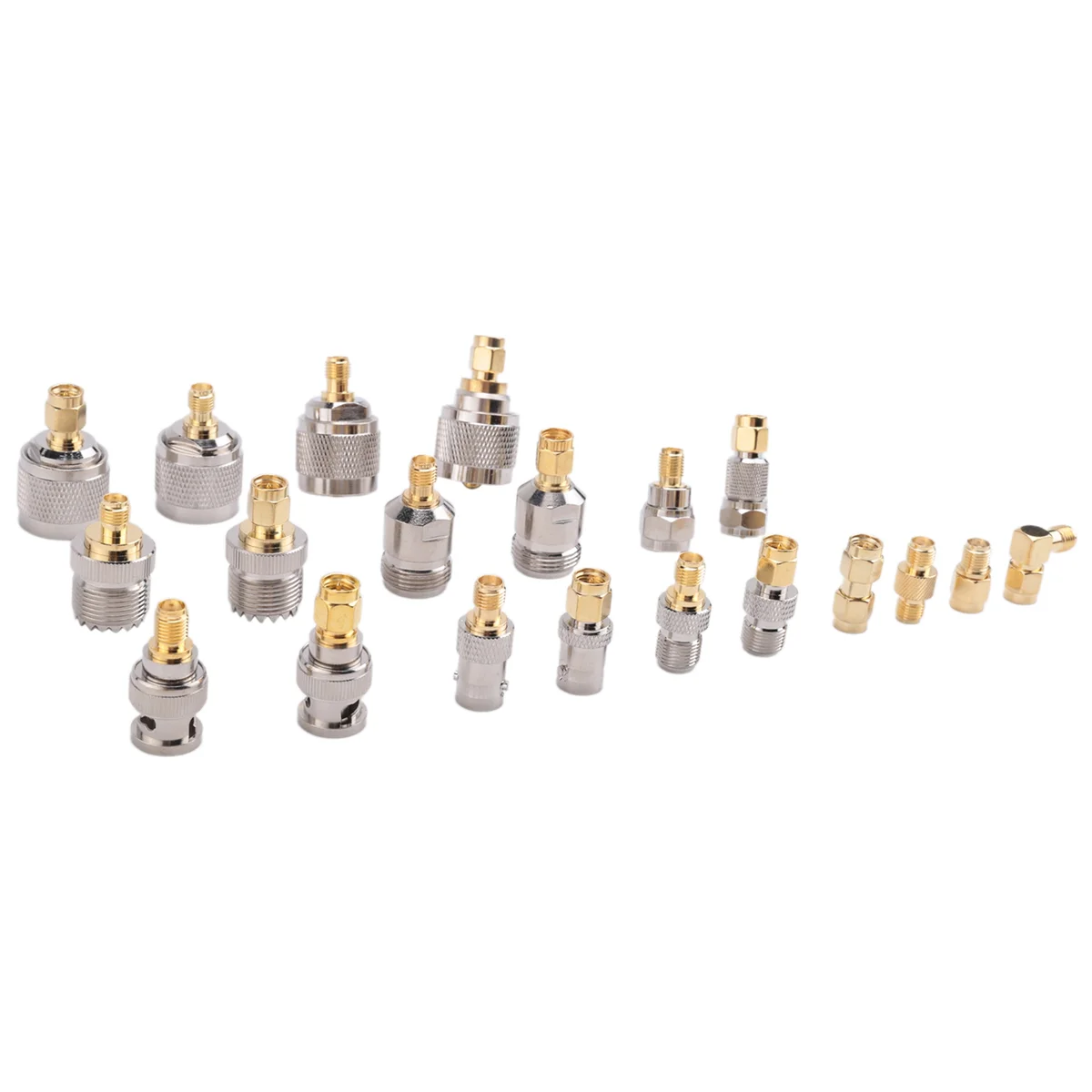 Sma zu sma bnc n f uhf typ stecker kits rf adapter 20 typ, sma weiblich zu f männlich, sma weiblich zu f weiblich