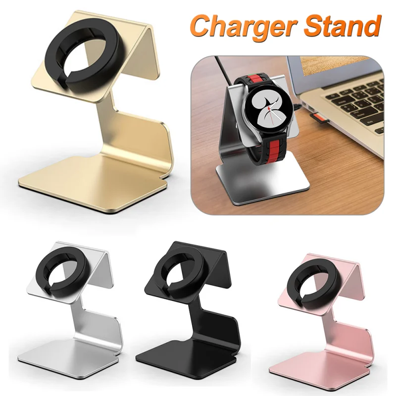 

Watch Charger Stand Support Lightweight Non-Slip for Samsung Galaxy Watch 5 5 PRO 6 Charging Base Storage Rack Aluminium Alloy