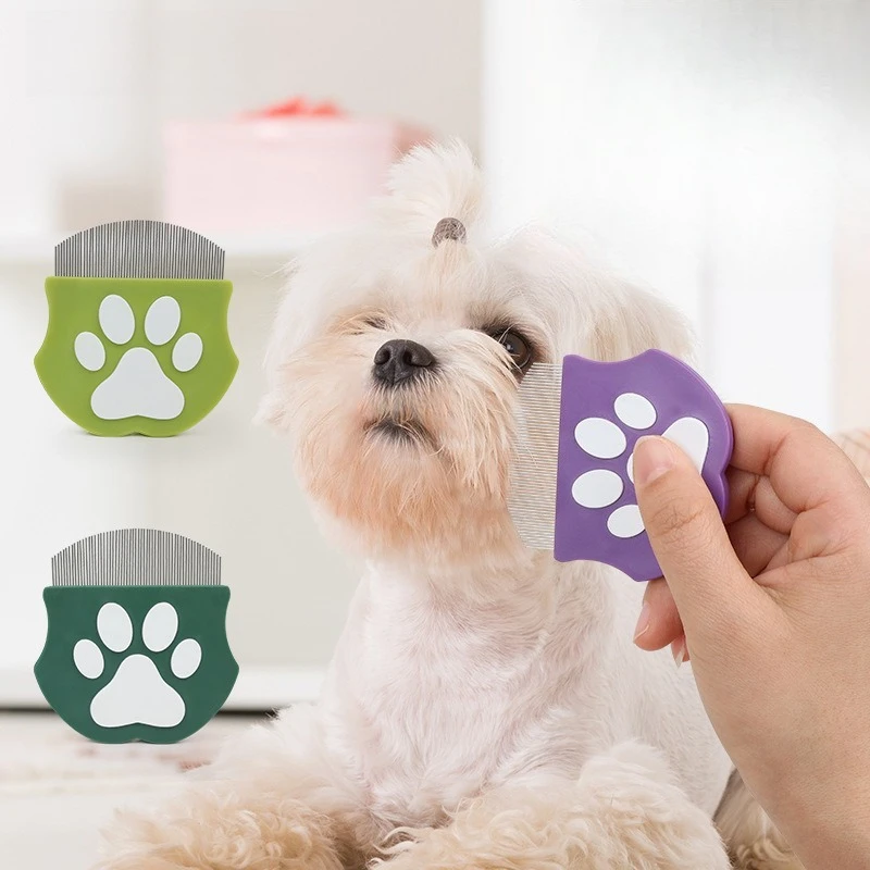 

Curved Pet Hair Remover Pet Needle Brush for Cats Dogs Remove Lice Comb Kitten Grooming Tools Dog Brush Pet Supplies