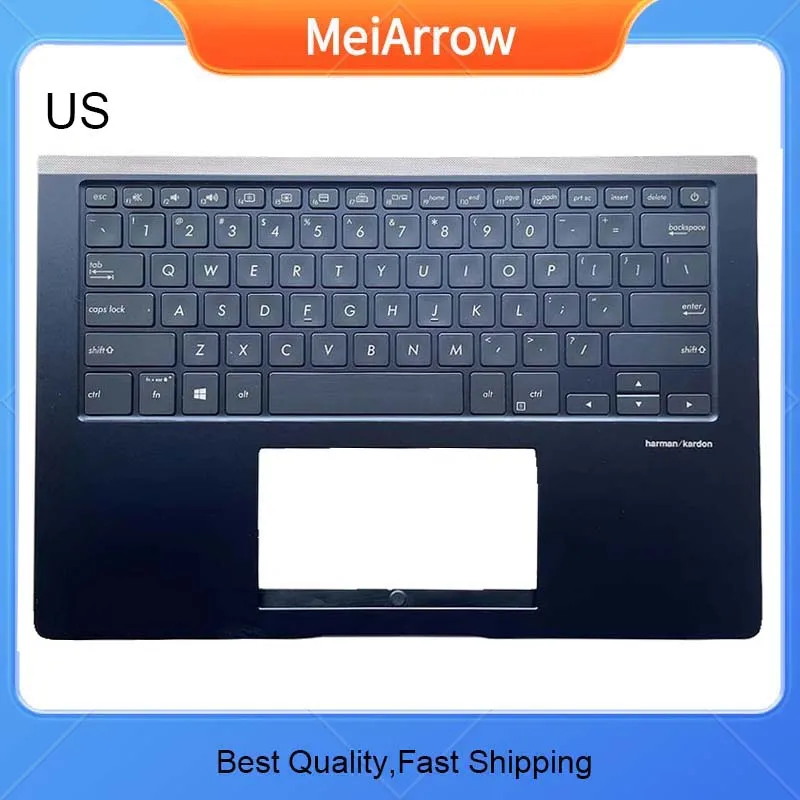 

MEIARROW New/org For ASUS UX450 UX450F UX450FD UX450FDX Palmrest US Keyboard upper cover Assembly,Backlight