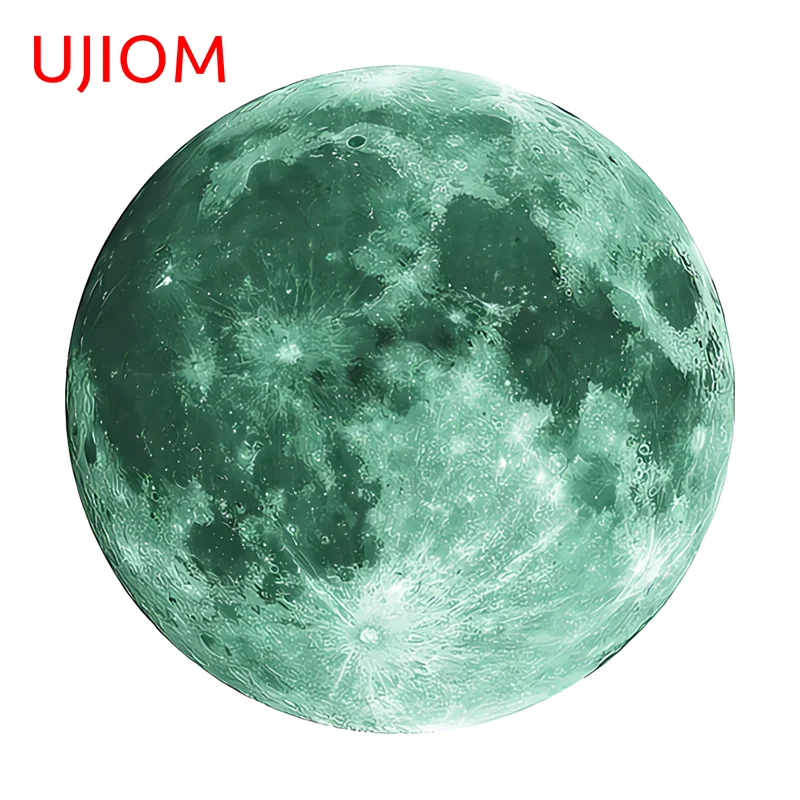 UJIOM Earth Wall Sticker Fashion Personality Occlusion Scratch JDM Decal Decoration Chambre Personality Wallpapers Related Items
