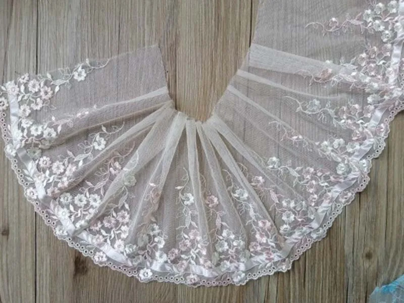 

14 ярдов, кружевная ткань с вышивкой, ткань для шитья бюстгальтера «сделай сам», желтое и розовое кружево с вышивкой для платья, шитье, ремесла, нижнее белье