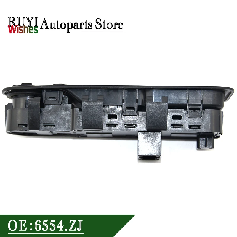 6554ZJ 6554.ZJ New Electric Window Control Switch For Peugeot Expert Fit Fiat Scudo Citroen Dispatch 2007-2016 6554 ZJ