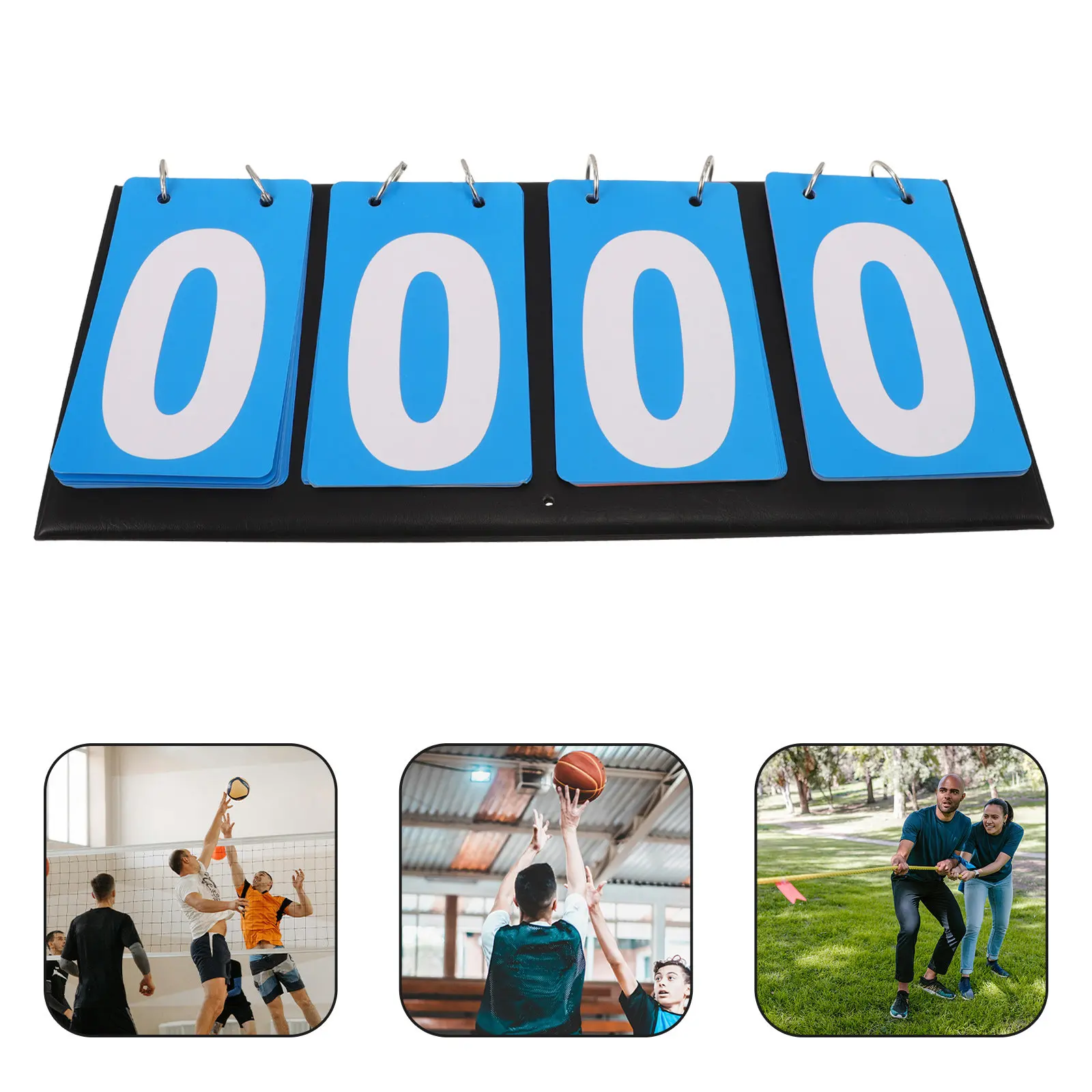 

Четыре табло для счета: портативное ручное перекидное табло для баскетбола, волейбола, футбола и других видов спорта, для игр в помещении и на улице