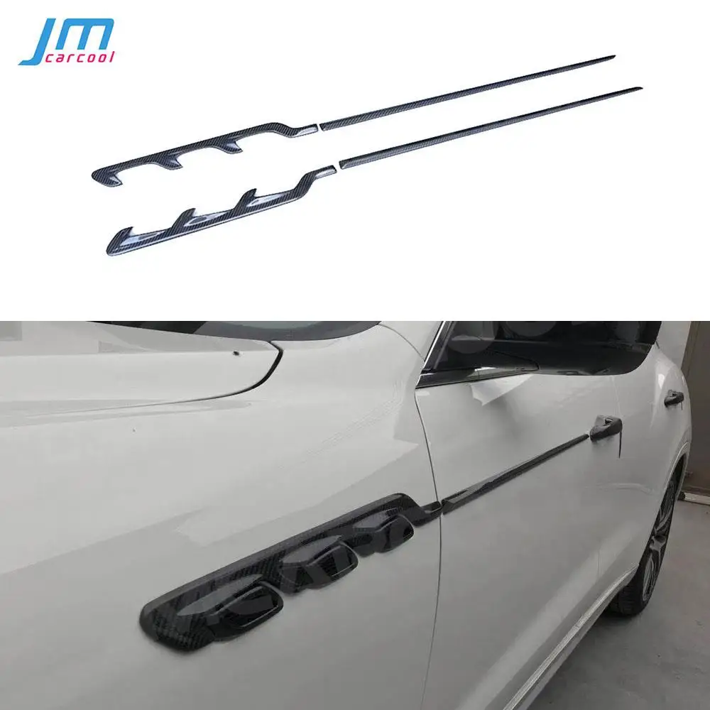 

Carbon Fiber Front Bumper Door Side Air Vent Fender Trims Canards for Maserati Levante Base Sport S 2016-2019 Decoration Strips