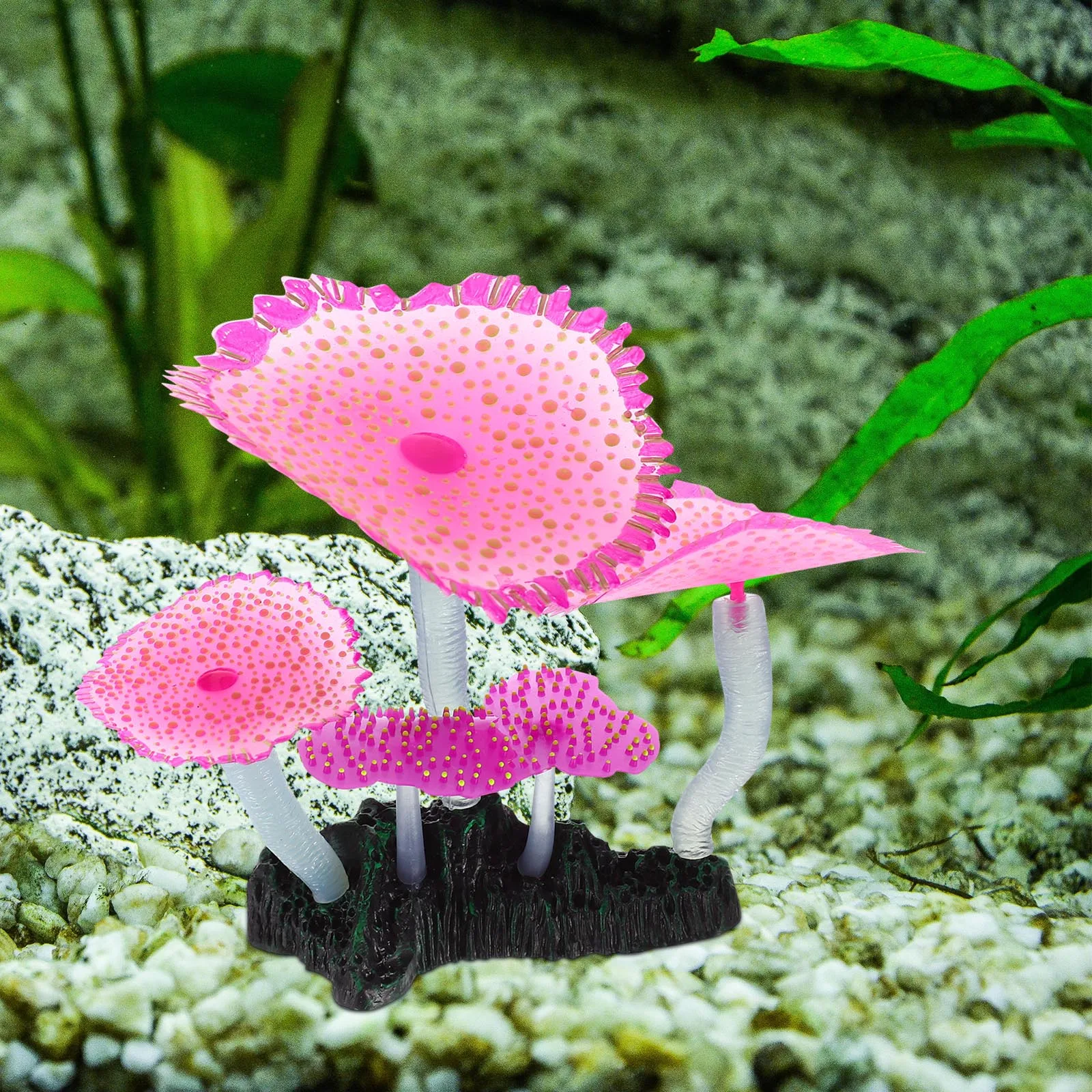 

Silicone Coral Decorations om Colors Fish Tank Supplies Aquarium L scaping Fake Coral Artificial Plant Decor Pet