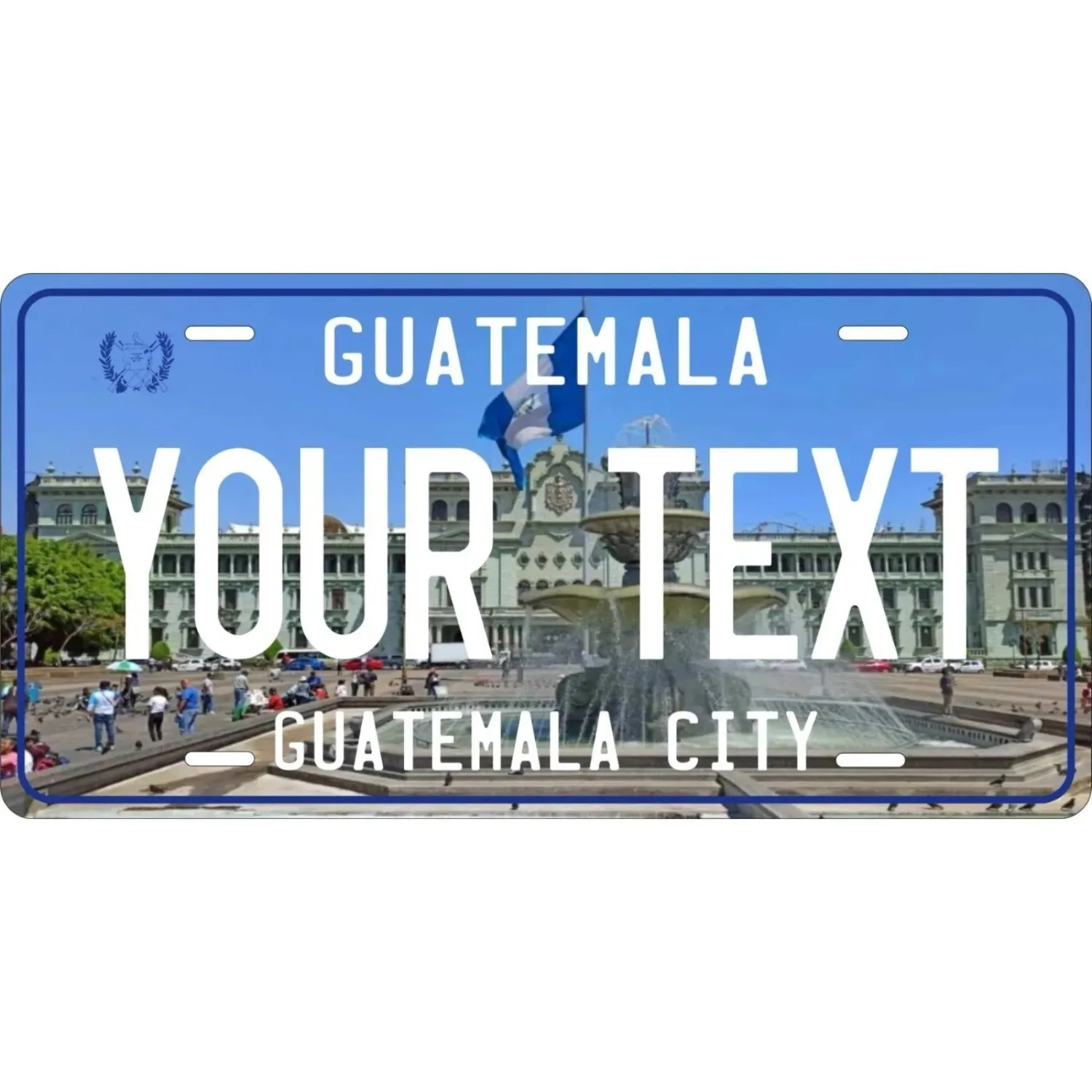 Guatemala City Vintage Metal Tin Sign Wall Decor Home Bar Man Cave Retro Plaque Waterproof Dustproof Art Decoration
