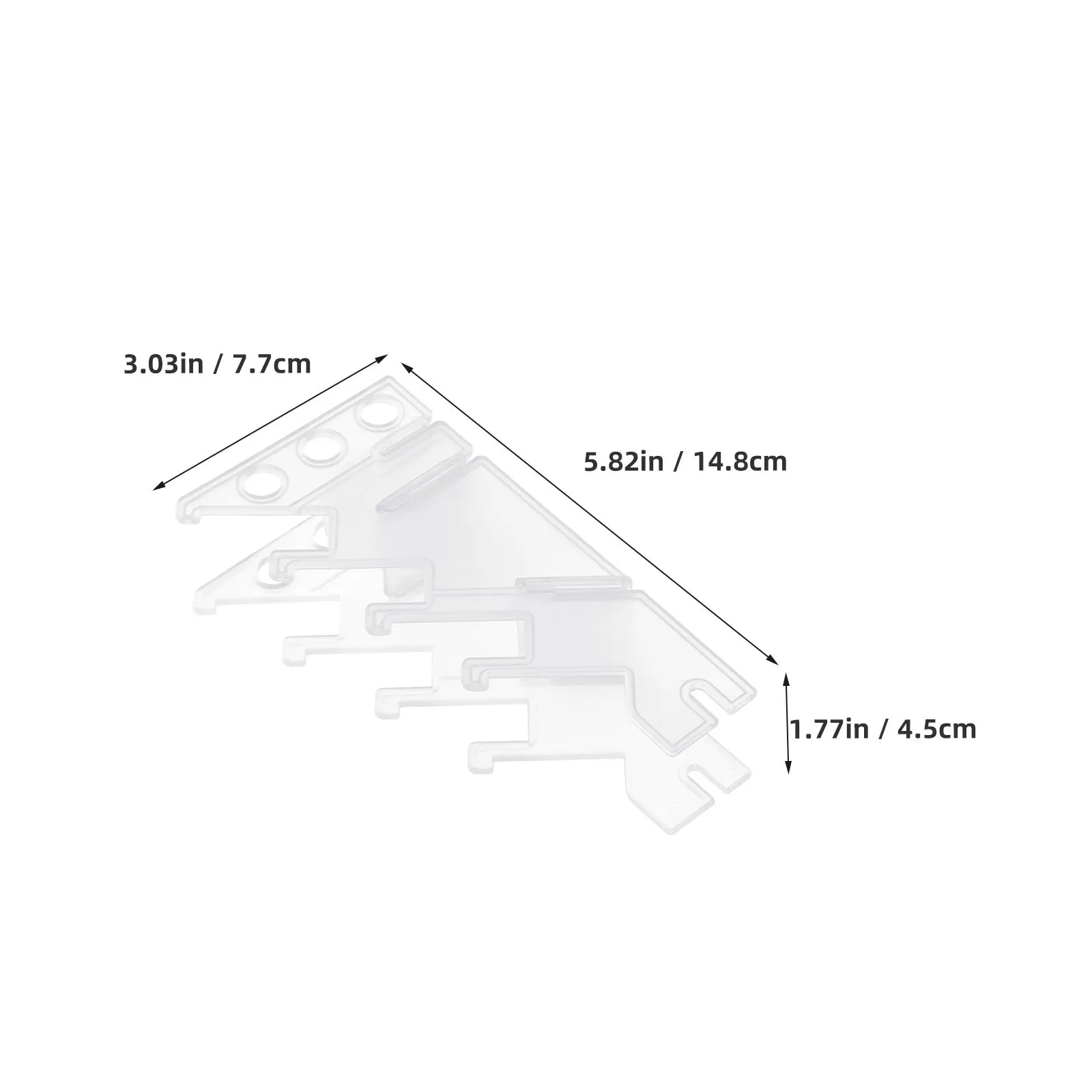 Finger Skateboard Display Rack Transparent Plastic Storage Stand Space Saving Neat Arrangement Clear View Protection for Home