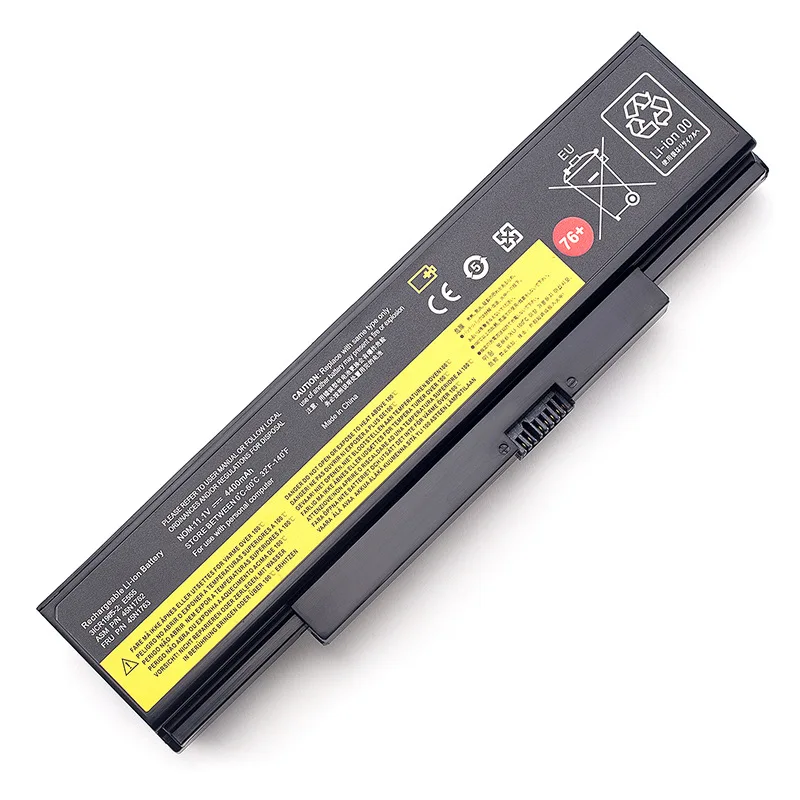 4400mAh 76+ Laptop Battery for Lenovo ThinkPad E555 E550 E550C E560 E565C 45N1762 45N1763 45N1759 45N1758 45N1760 Bateria 11.1V - Image 2