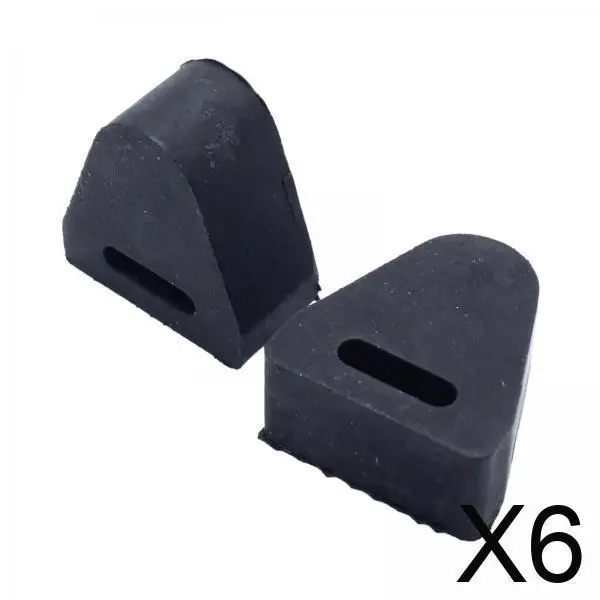 

Комплект усиленных ограничителей задней двери (бамперов) из черной резины, запасные части для GMC Sierra 1500 3500 2500