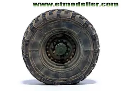 ET Model 1/35 ER35-002 Modern US M1078 LMTV Weighted Road Wheels For TRUMPETER 01004