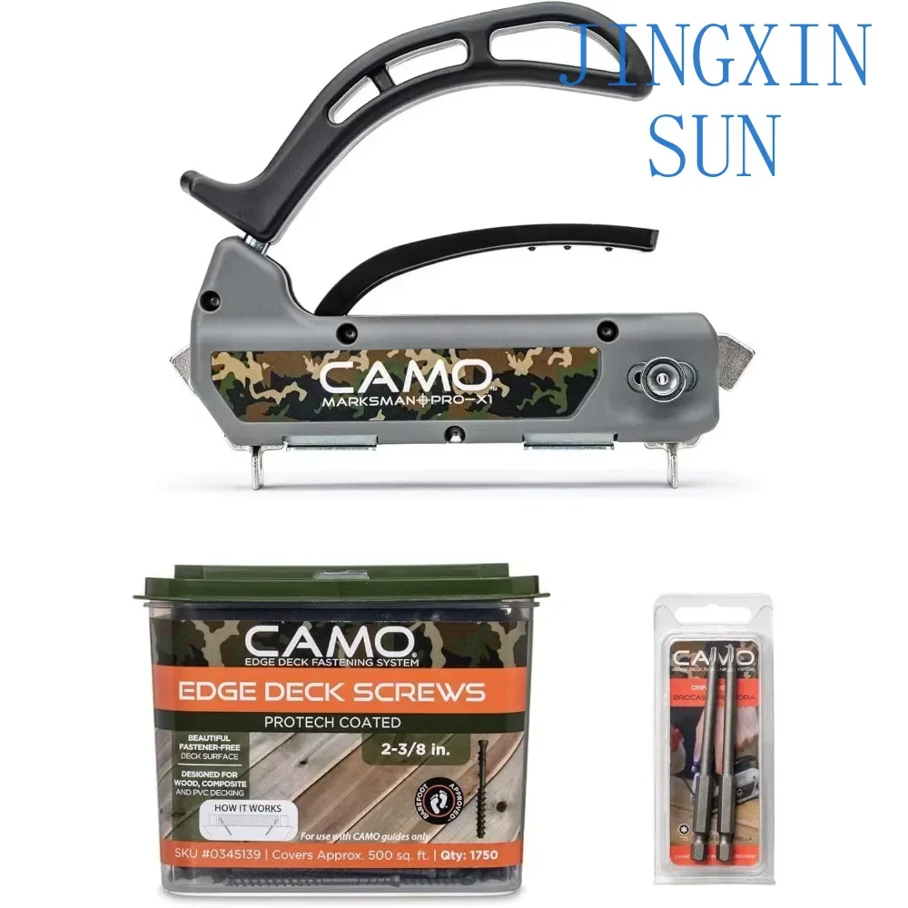 High Quality Edge Screws & Bits for X1 Kit, Wood Decking Tool, for 1750, Fastening Installation