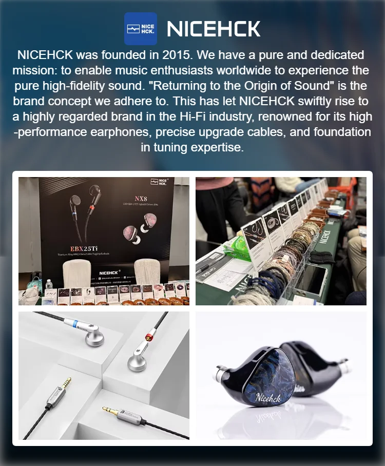 NICEHCK EBX25Ti LUDENS 限定版 NICEHCK × KOJIMA PRODUCTIONS EBX25Ti LUDENS Limited Edition Titanium C