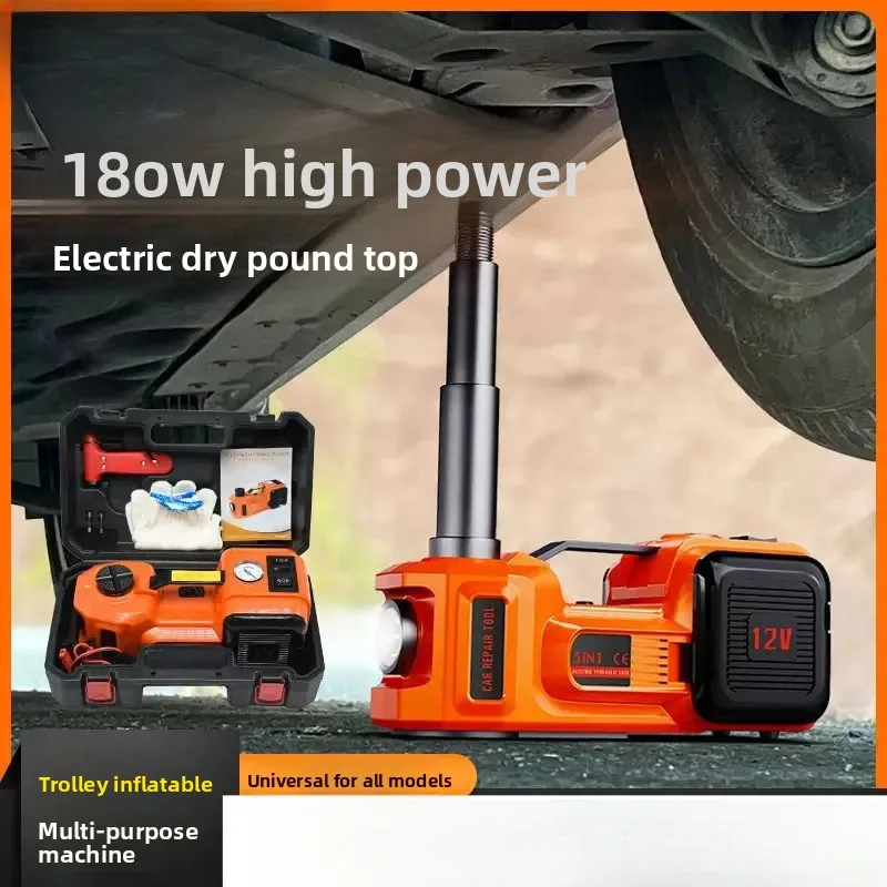 

Multifunctional Vehicle Electric Jack 12V RV 5 Tons Hydraulic Car Air Pump Electric Wrench