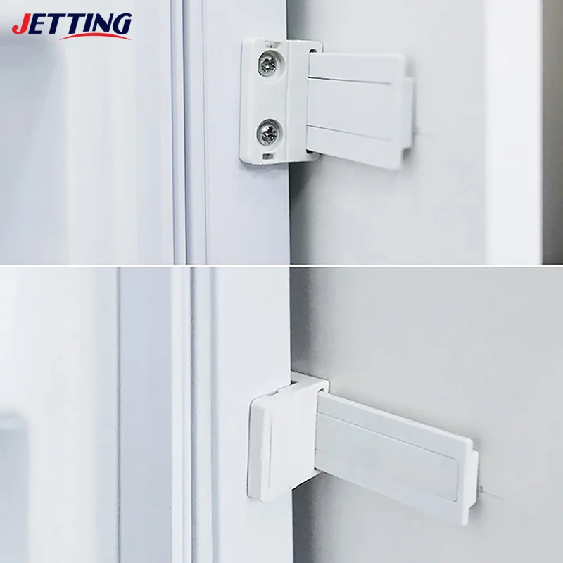 1Set Integrierte Kühlschrank Tür Kunststoff Montage Halterung Befestigungs Rutsche Kit Für Gefrierschrank Kühlschrank Tür Regal Schiene Für Kühlschrank