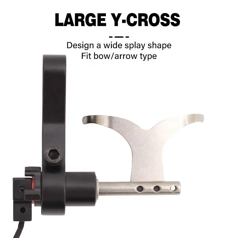 Drop Away Steel Ball Compound Bow Arrow Rest Short Axis Arrow Rest With Arrow Rest Fastener Hunting Target Shooting Accessory