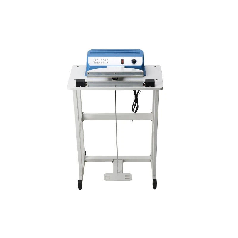 

Foot-operated sealing machine, heat shrinkable film plastic sealing machine,food packaging bag sealing and cutting machine