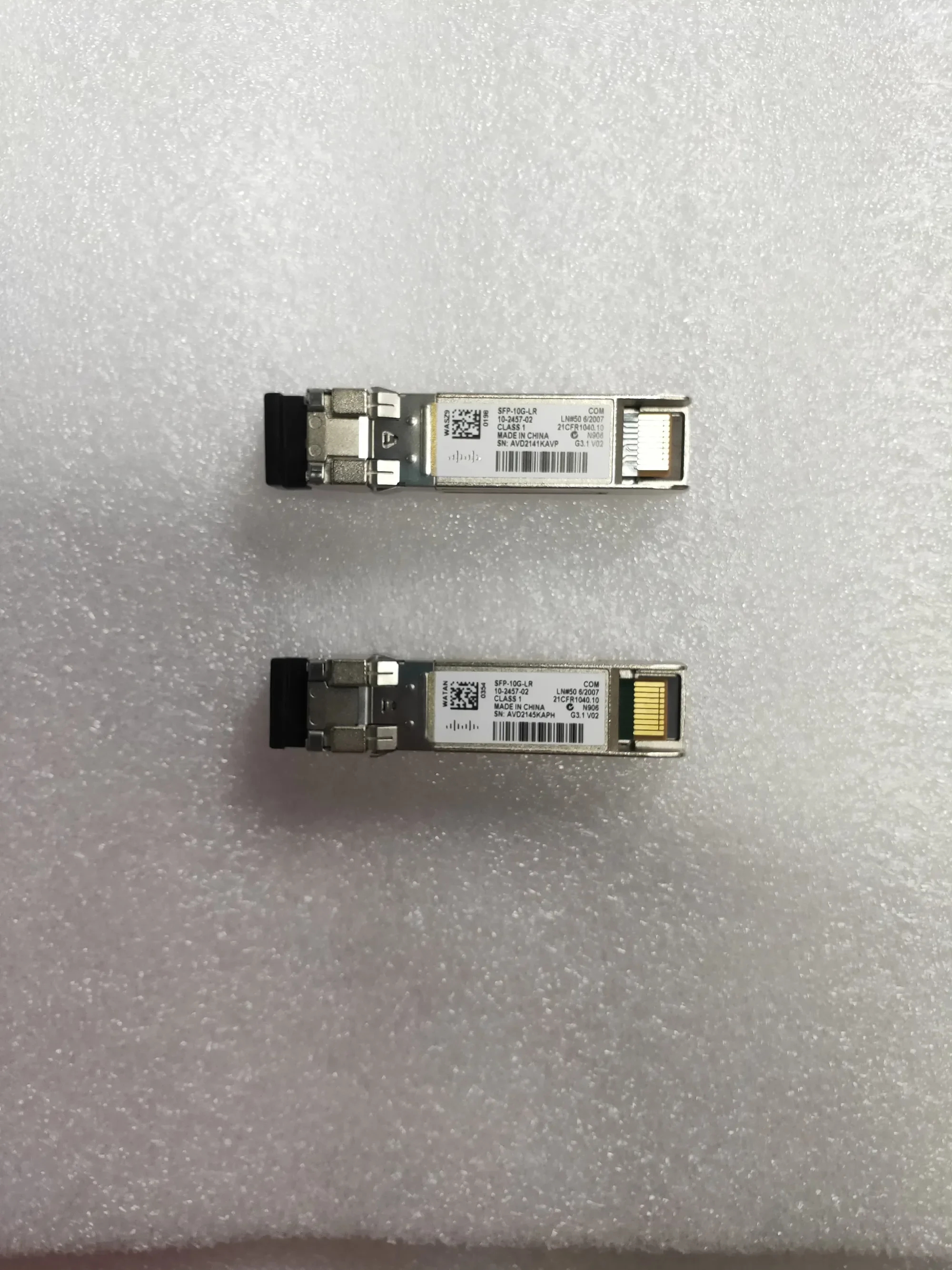 1PCS 10G SFP+ Transceiver SFP-10G-LR 10-2457-02 1310NM 10GB Single Mode Fiber Switch