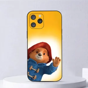 Silikon, yumuşak, siyah, iPhone, ayı, P-Fail, sevimli, kutu, telefon, 13, 14, 12,11,Artı, Pro, Max, XS, X, XR, SE, Mini, 8, 7 En çok satılan 12, doldurulmuş su samuru-no. 10