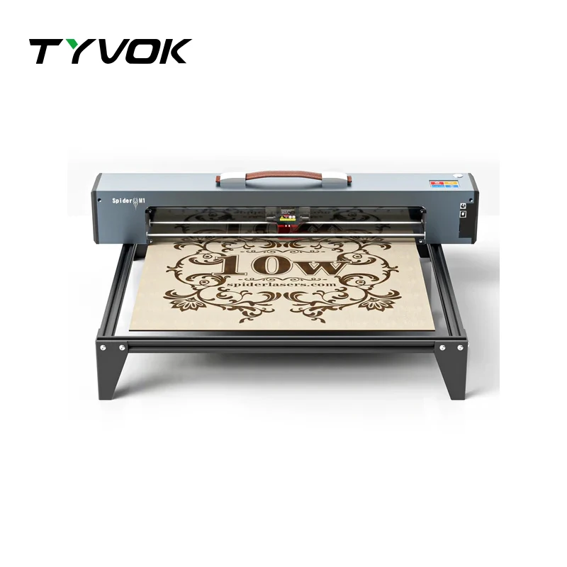 Tyvok Laser Engraving and Cutting Machine High-precision Spider M1 Laser Cutting Machine Suitable for Acrylic Metal Leather Wood