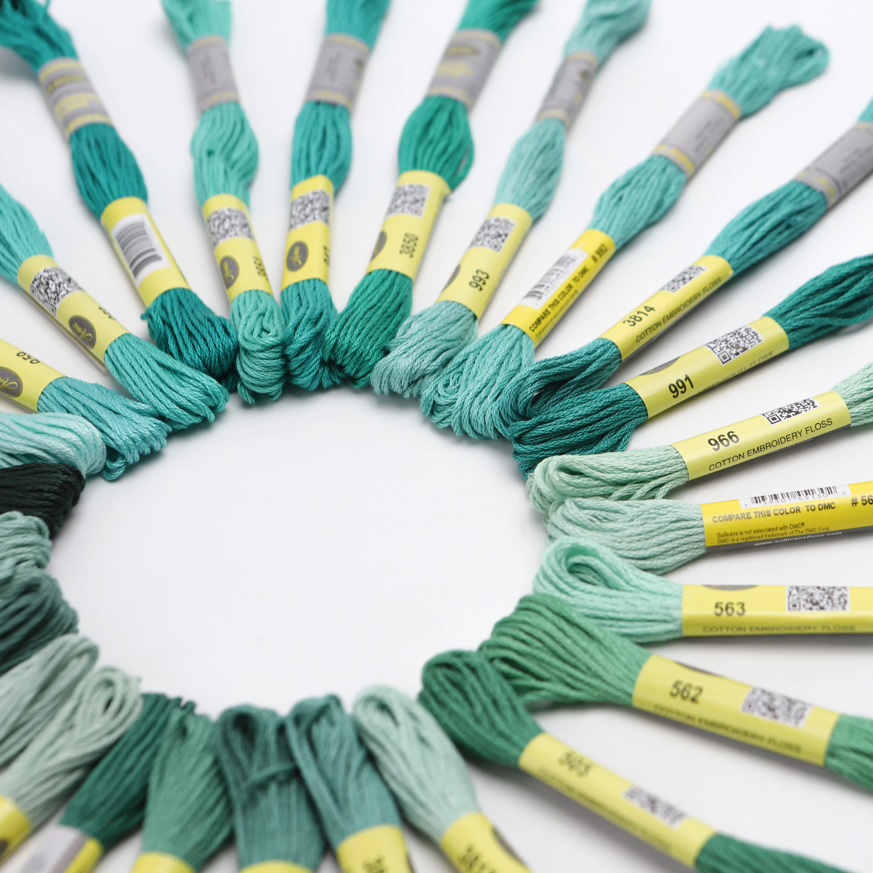 خيط تطريز قطن مصري ، خيوط متقاطعة ، عمود مخطط 9Th DMC ، 12 Skeins ، 8 أمتار ، Mercerized ، 26 لونًا متاحًا