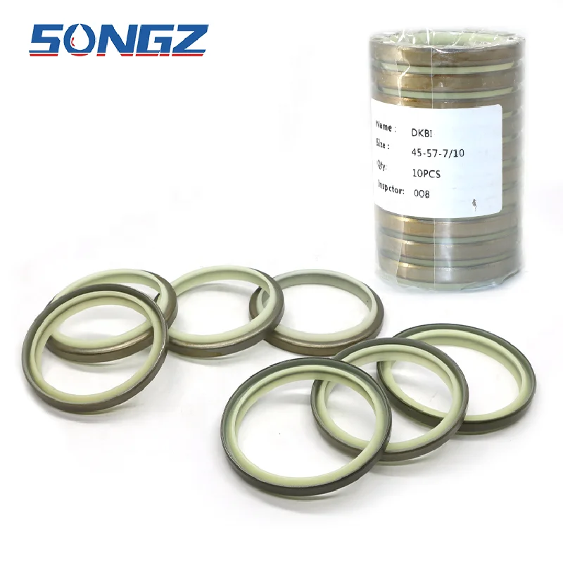 write excavator polyurethane dust seal wiper dustproof oil seals for 45 57 7/10  DKB / DKBI