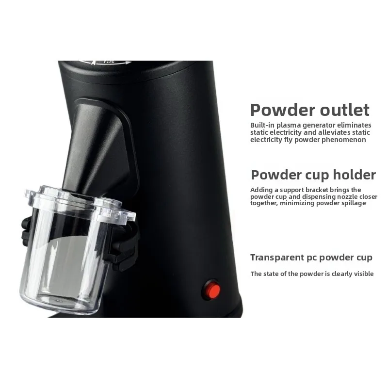 Single Dose SOE Coffee Grinder Home Commercial Use 58mm Flat Burr Espresso Coffee Grinding Machine