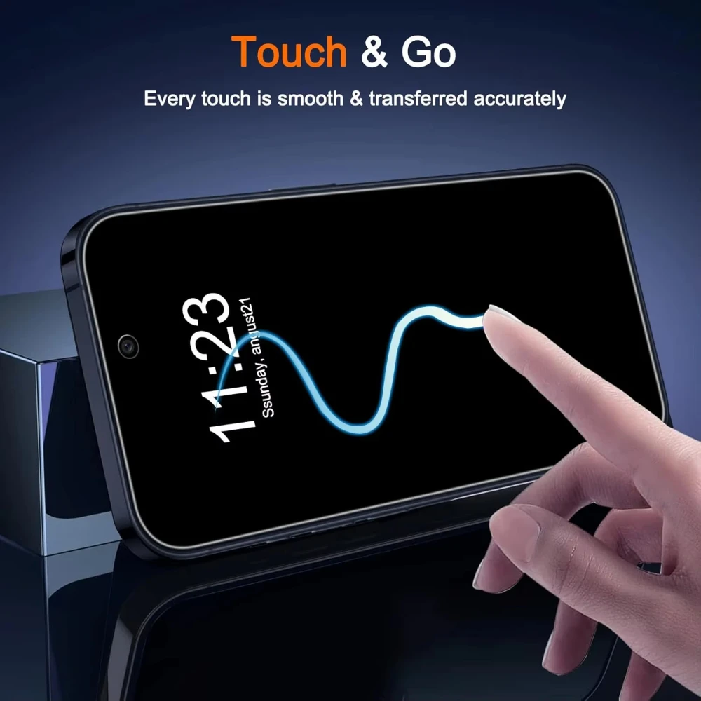 NNBILI 2-4 قطعة آيفون 17 برو ماكس واقيات شاشة الخصوصية آيفون 16 11 12 13 14 15 برو ماكس زائد مكافحة التجسس الزجاج المقسى