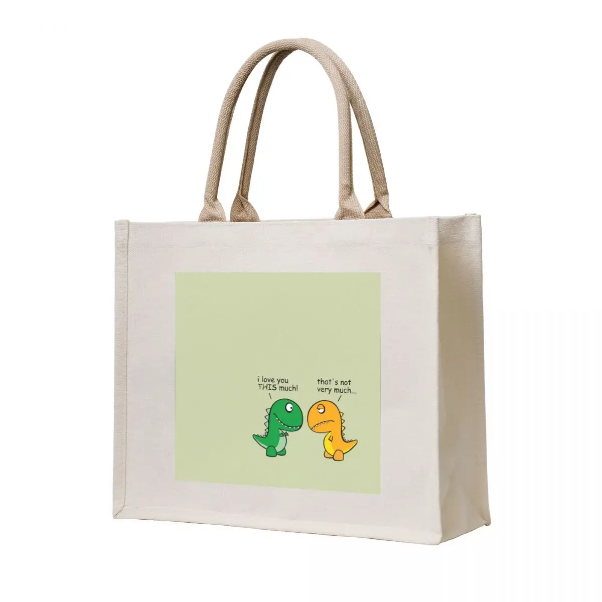 

I love you this much Tote Bag canvas tote tote bag university Handbags women