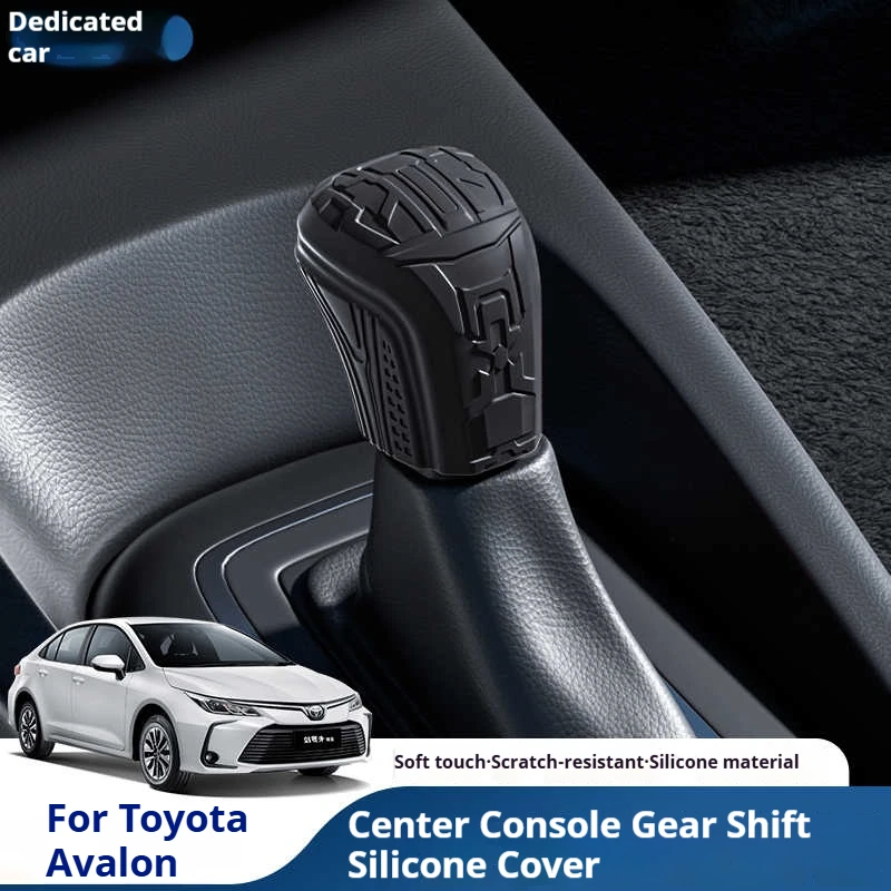 For Toyota Avalon Car Silicone Automatic Gear Shift Knob Cover Tasteless Antislip Shifter Knob Protective Cover