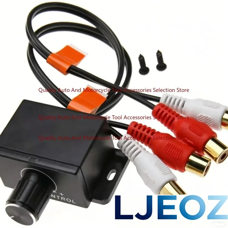 Durable Car Speaker Amplifier Bass RCA Level Remote Volume Control Knob LC-1 Universal Amplifier Volume Regulator