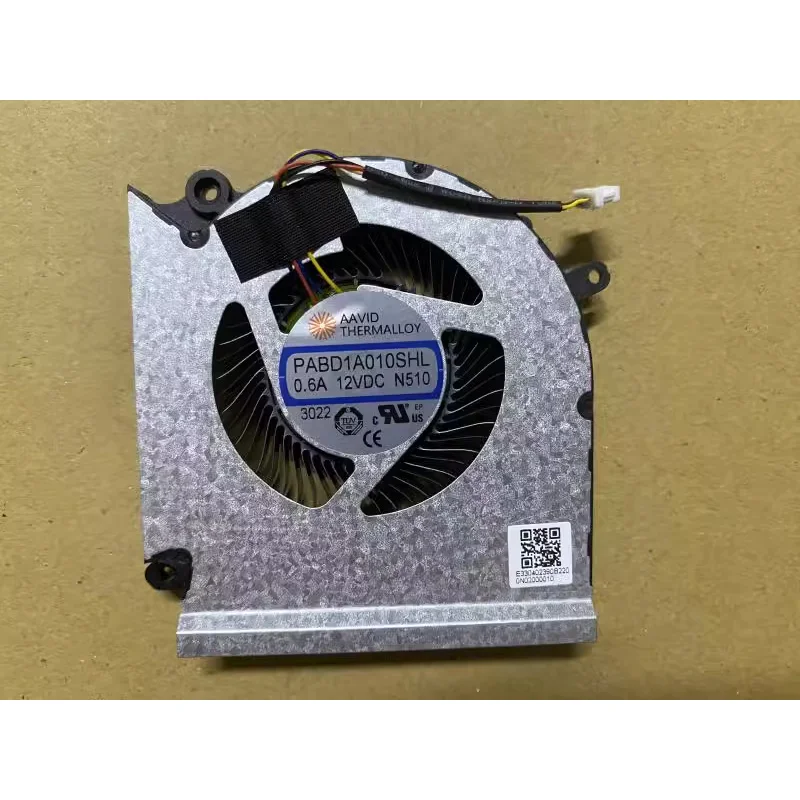 Original for MSI GE68 GP68H GPU COOLING FAN DC12V 0.6A PABD1A010SHL N510