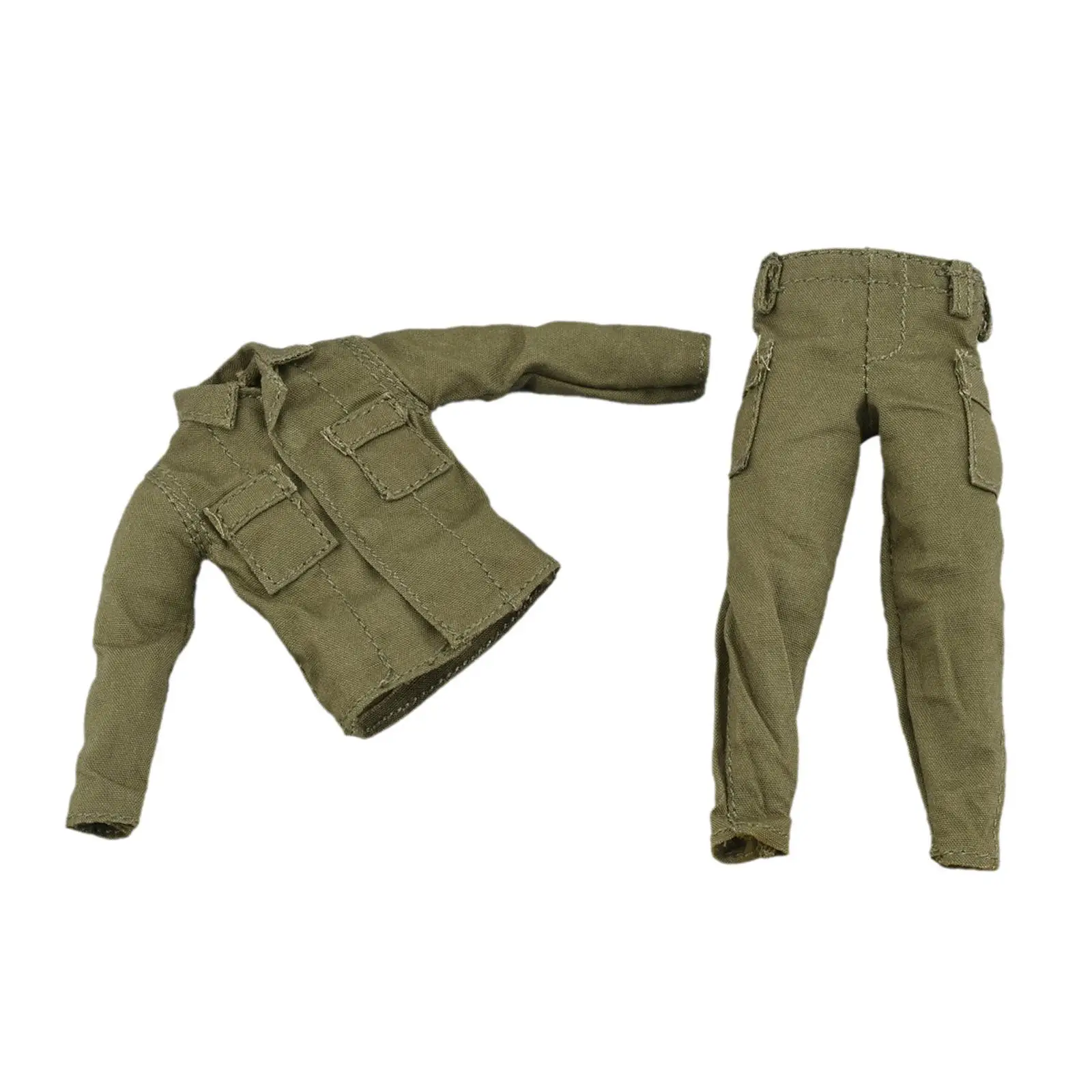 Veste et pantalon 1:12, uniforme d'entraînement pour 6 figurines d'action