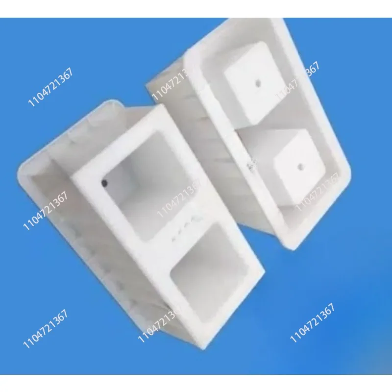 Double hole hollow square mold for river slope protection, modern and simple, universal, 40x40x20cm brick 1pcs