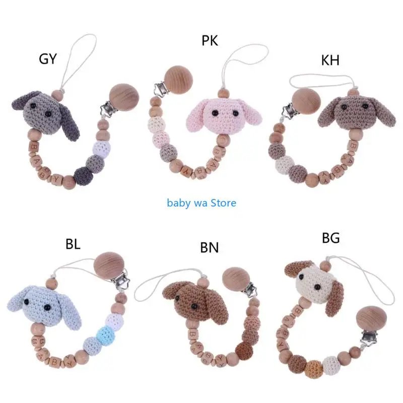 

Neutral Pacifier Clips Pacifier Holder and Leash Toddler Pacifier Chain for Babies Boy Girl Birthday Gift Christmas Gift 4XBD