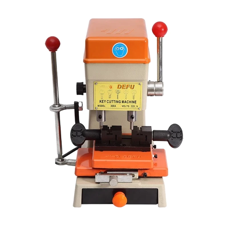 368A Electric Key Cutting Machine Keys Copier Key Duplicating Machine 220V/110V With Full Set Cutter Tools Part