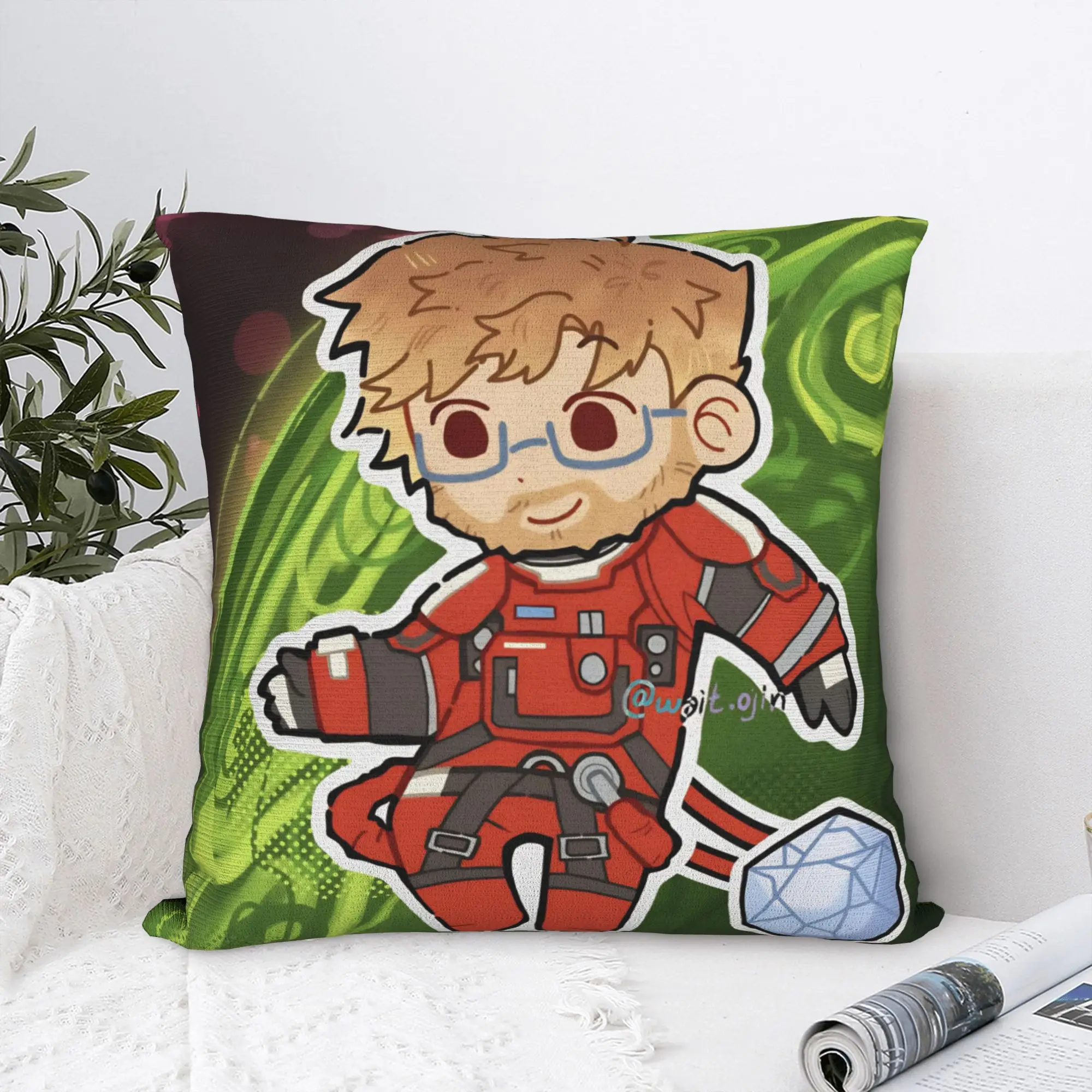 Project Hail Mary Square Pillow Covers Polyester Bed Car Ryland Grace Rockys Cushion Cover Home Decoration Pillow Cover 45*45
