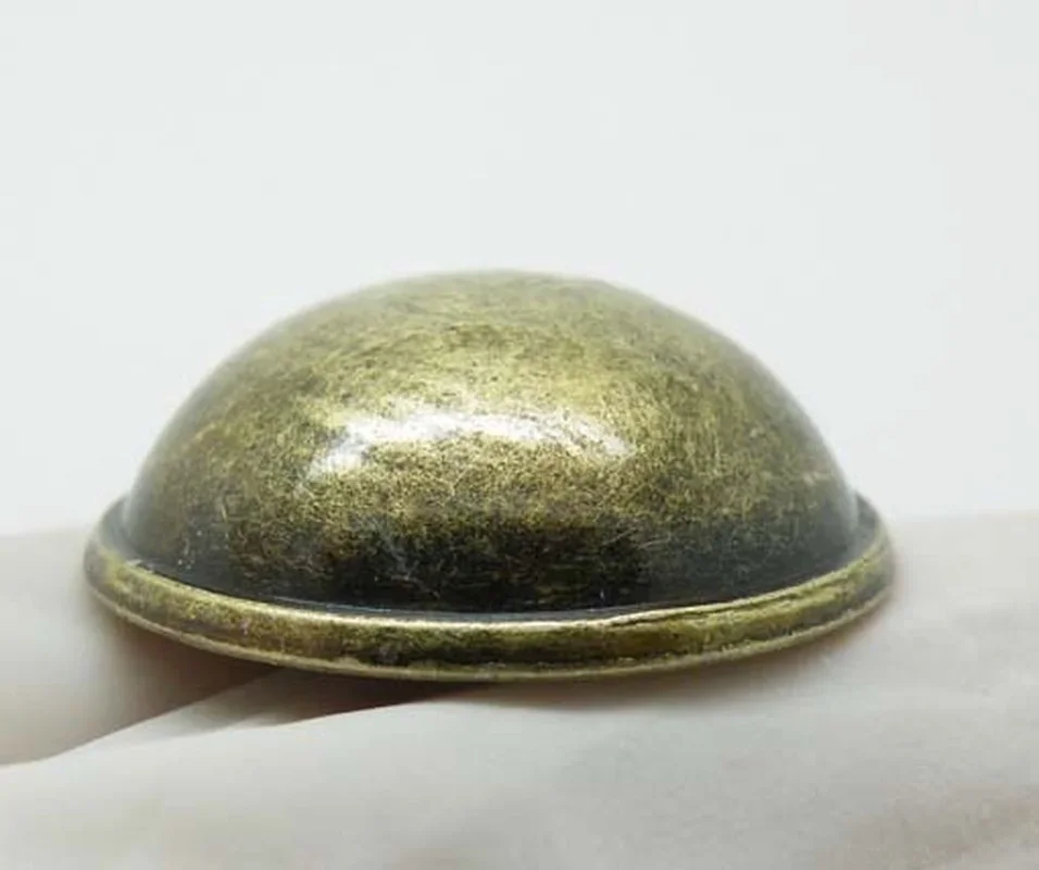 

50pcs/clad High Quality Metal Bronze Mushroom Head Thin Side Retro Sweater Denim Windbreaker Jacket with Decorative Buttons